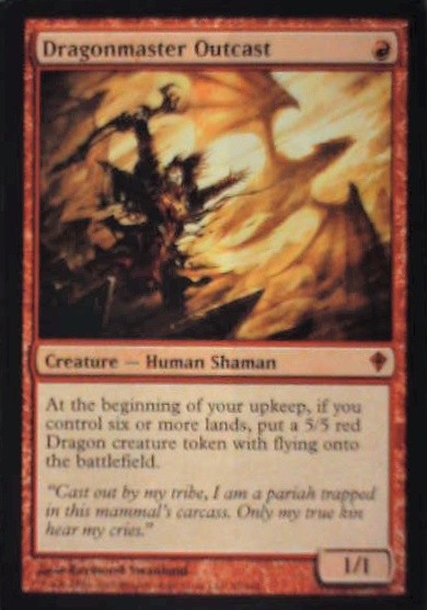 Dragonmaster Outcast - Worldwake: #81, Magic: The Gathering Nm C345