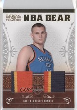 2010-11 Playoff National Treasures Combos Prime 42/49 Cole Aldrich #25 0c3
