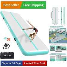 Gymnastics Air Mat Tumble Track Tumbling Mat Inflatable Floor Mats with Air P...