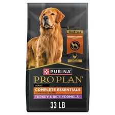 Shredded Blend Turkey  Rice Dog Food   Probiotics for Digestive Health - 33 lbs