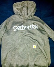 CARHART RAIN DEFENDER PULL OVER HOODIE-SIZE L