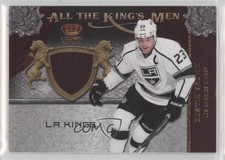 2011-12 Panini Crown Royale All the King's Men Memorabilia Dustin Brown #20 2d8