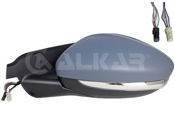 AußEnspiegel Alkar 6143066 Beheizbar Elektrisch Abklappbar Konvex FüR CitroËN C4-image