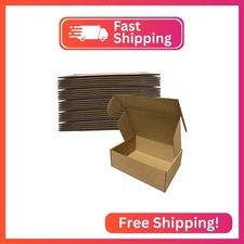 9x6x3 inch Shipping Boxes Pack of 25, Brown Corrugated Cardboard Mailer Box