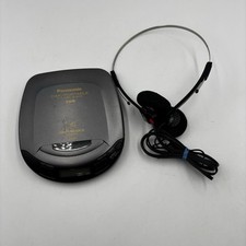 Panasonic Car Portable CD Player SL-S221C XBS Anti-Shock Mash Discman Tested
