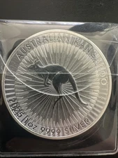 2025 Australian Kangaroo BU Uncirculated 1 oz .9999 Silver Bullion