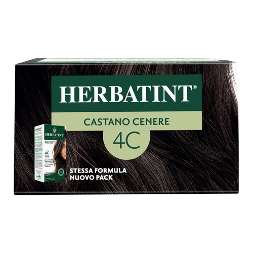 Herbatint Gel Colorante Permanente per Capelli 4C Castano Cenere 170 ml Senza - Foto 6 di 24