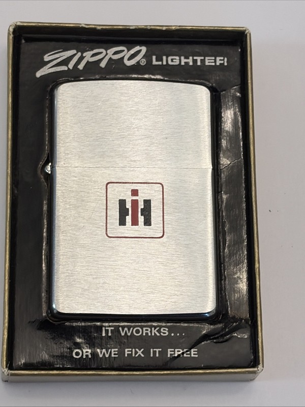 International Harvester   IH 1962 New Zippo Lighter 