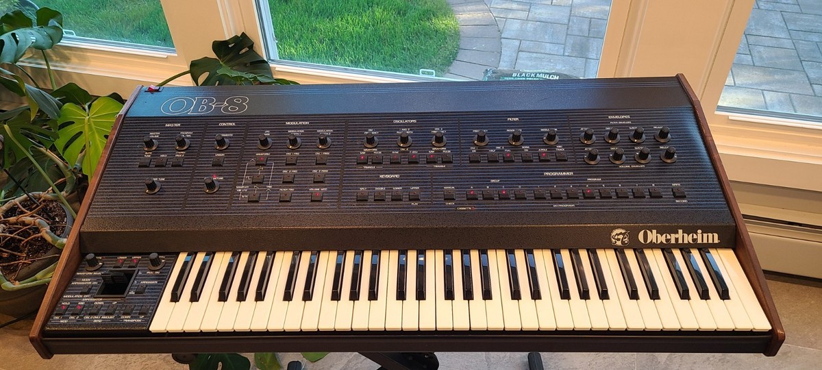 Oberheim OB-8 Analog Synthesizer with Factory MIDI and fully
