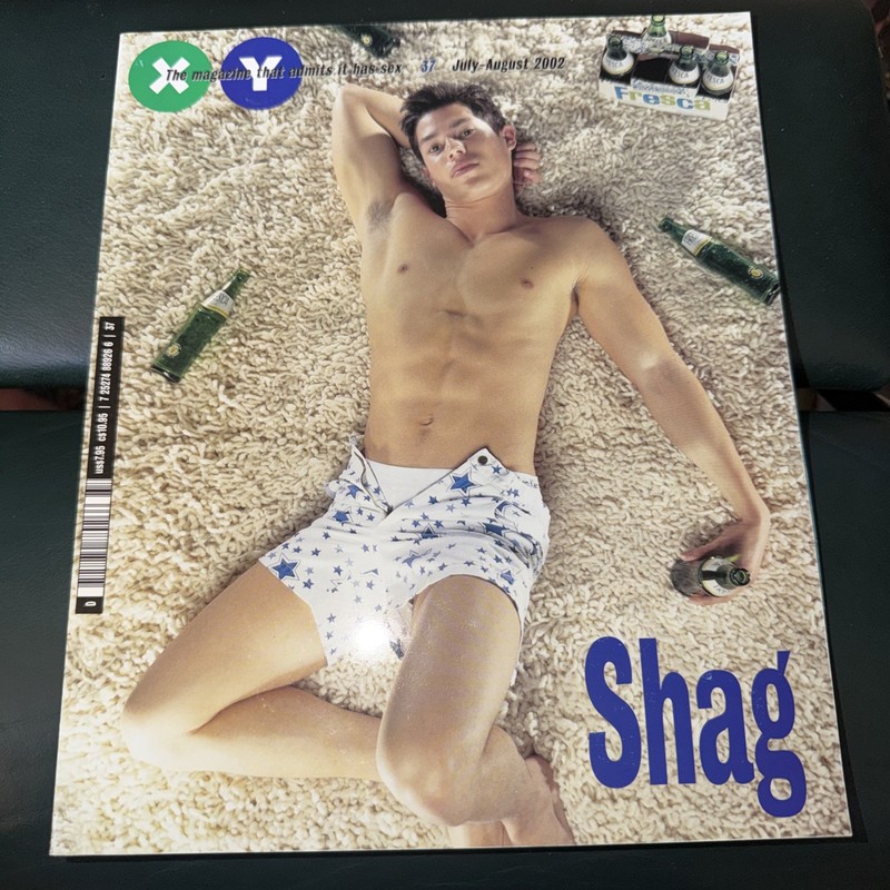 XY #37 July-Aug 2002 Male Gay Interest Men Photo Magazine Shag