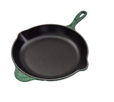Le Creuset Classic Gusseisen-Bratpfanne, rund, 26 cm, Farbe: Juniper