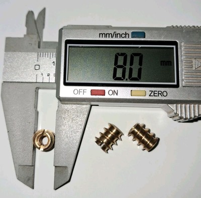 Einschraubmuffe Rampa-Muffen Messing M3 