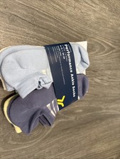Women's Performance Ankle Socks 6 Pairs Size 8-11 6 Colors NWT