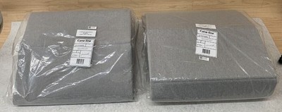 Lot of 2 Cane-Line Light Grey Foldable Virtue Cushions for Siesta Sunbed