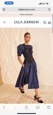 Ulla Johnson Black And Blue Dress Size 8