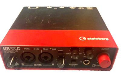 Steinberg UR22C Audio Interface gebraucht funktioniert