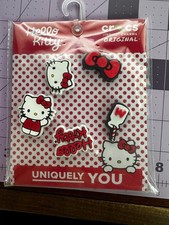 Crocs Jibbitz Shoe Charms - Sanrio Hello Kitty 5 Pack - New