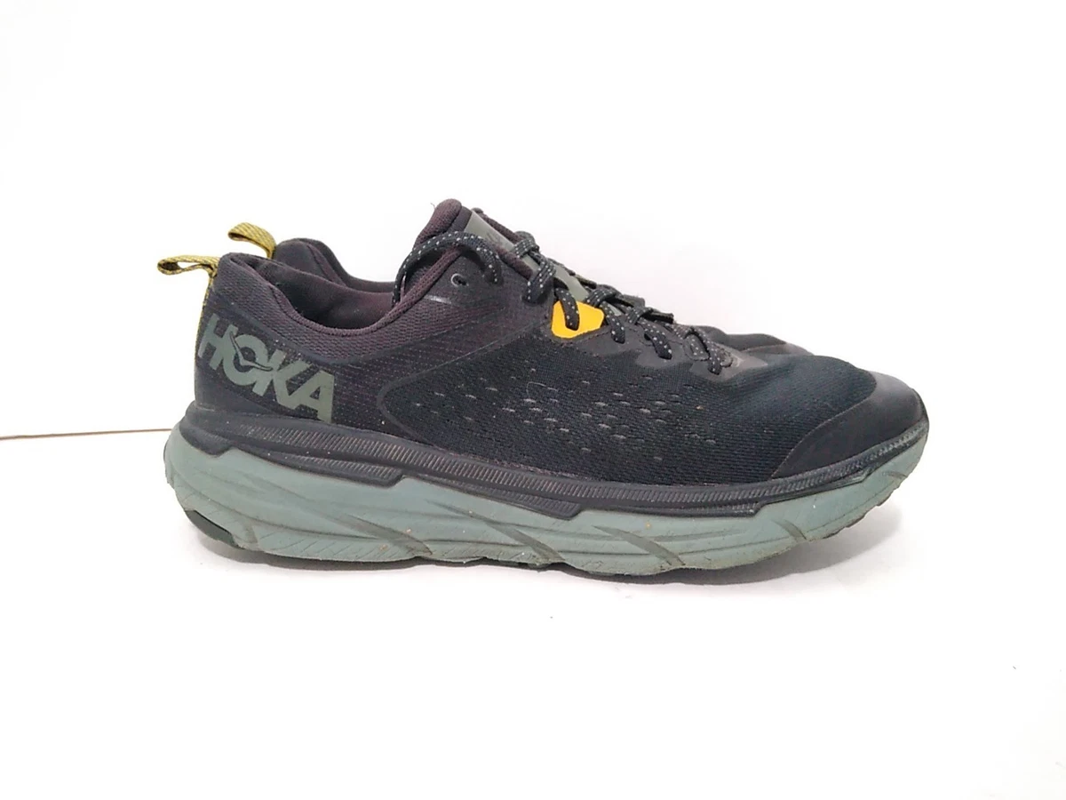Hoka Men\'s Challenger ATR 6 Trail Running Shoes in Black/Thyme Size 8,Women’s 10 Hoka One One HOKA Challenger ATR 6 Black Thyme for sale | eBay main image 2