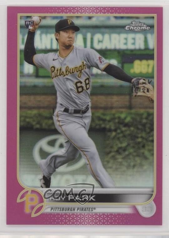 2022 Topps Chrome Magenta Refractor 90/399 Hoy Park #32 17kh