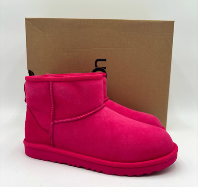 #ad #ad Ugg CLASSIC MINI II 1017715K Unisex Kids#x27; NEW Boots Pink Multiple Sizes NIB $74.99