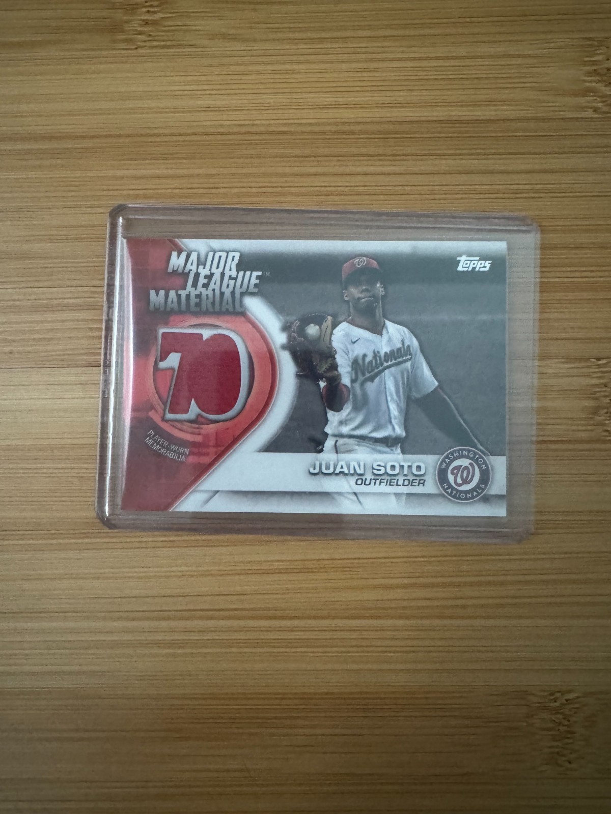 2021 Topps Major League Material Juan Soto #MLM-JS