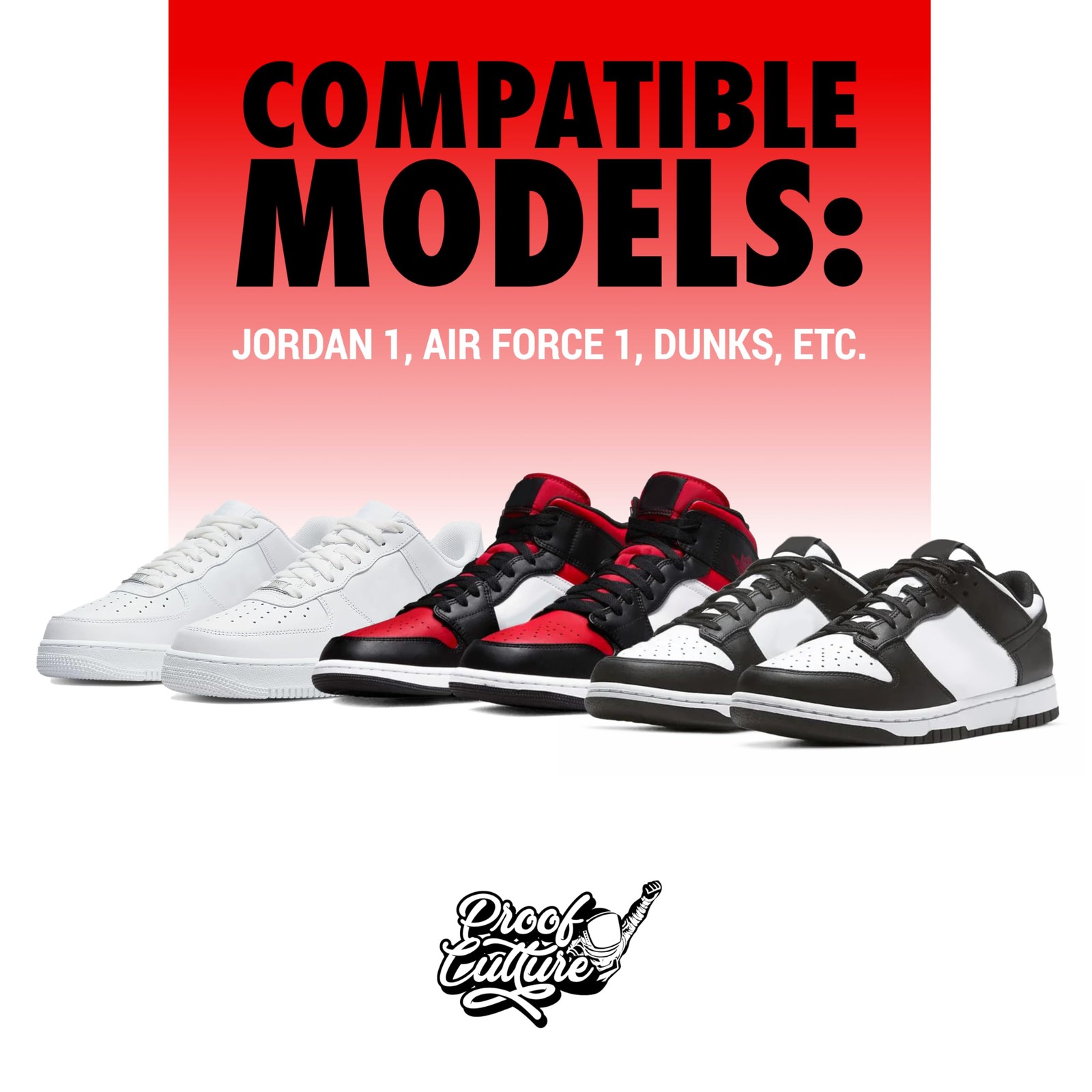 - 4 Pairs of Crease Protectors Compatible with Nike, Jordan 1, Dunks, Air For... thumbnail 7