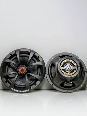 Blurred Vision Audio   6.5'' SQLX Coaxial Speaker Pair High Quality 