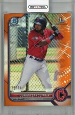 2022 Topps Bowman Junior Sanquintin Chrome Prospects Orange /25