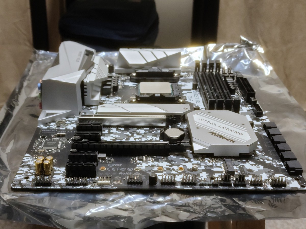 マザーボード ASRock B450 STEELLEGEND ryzen71700x 20GB Ryzen 7 1700x + ASRock B450 Steel Legend Motherboard | eBay