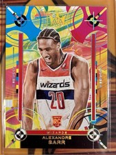24/25 Panini Court Kings Basketball; Alexander Sarr Rookies II Wizards 