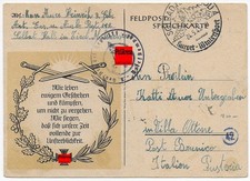 Feldpost: S&uuml;dtiroler in der Wehrmacht, Solbad 1943 nach Bozen, Zensur