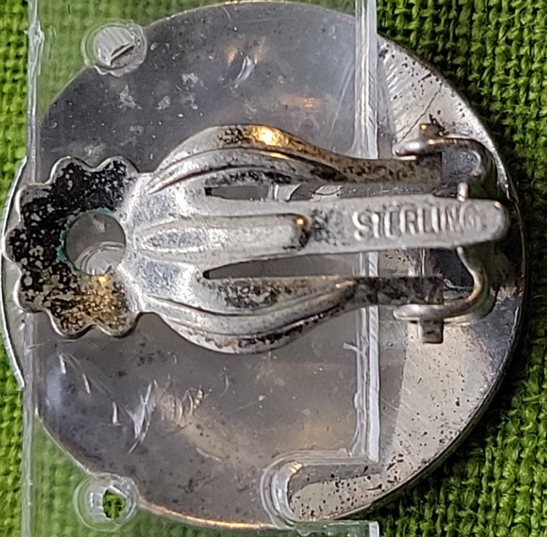 Sterling Silver Round Initial Monogram Engraved C… - image 5