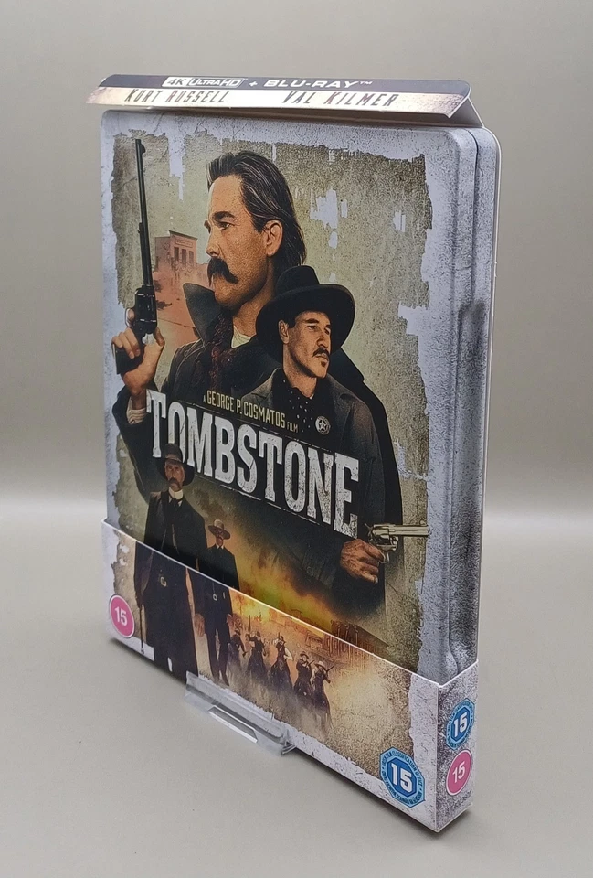 Tombstone 4K UHD + Blu-ray Steelbook *Damaged Case* - Image 4 of 4