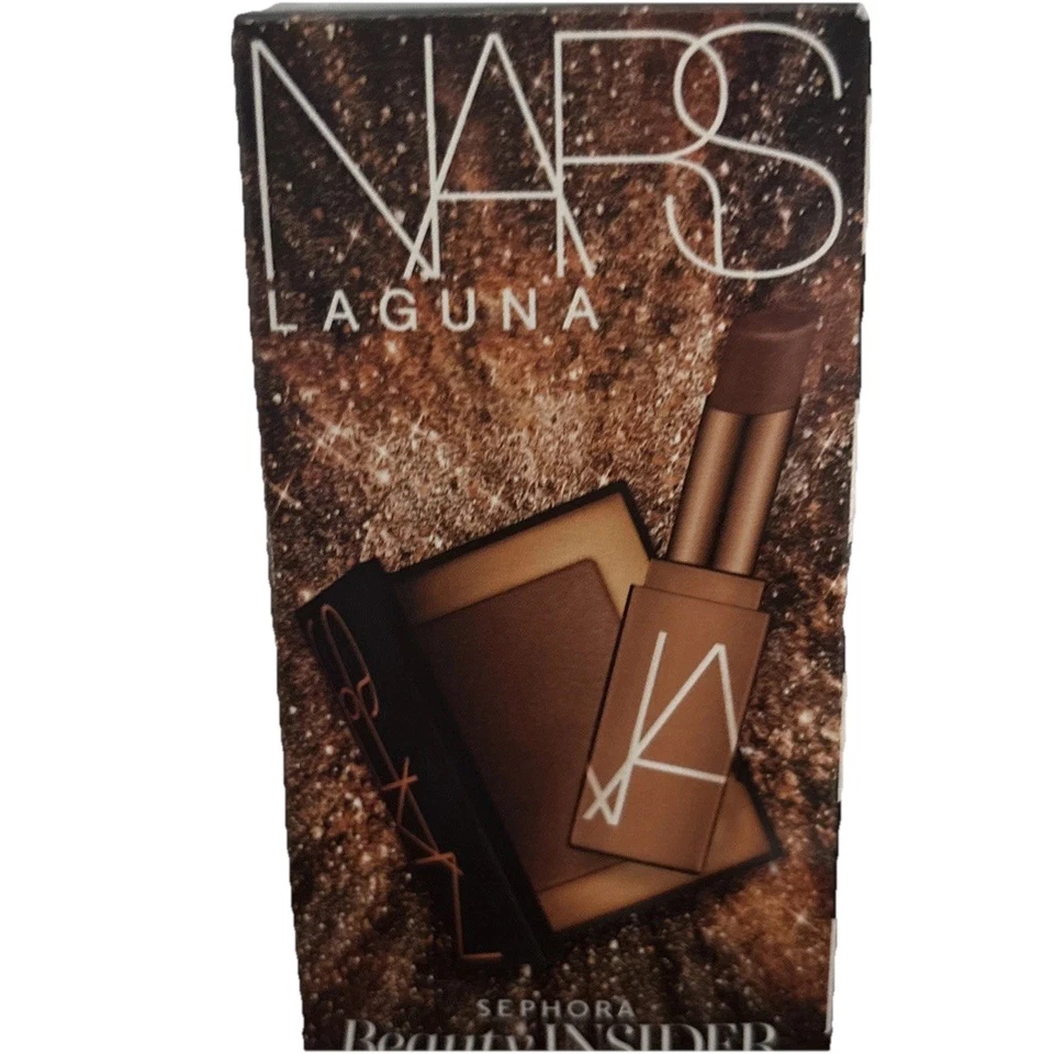 3 NARS Sephora Insider Mini Laguna Bronzer & Afterglow Lip Balm Set New Boxed - Image 4 of 4