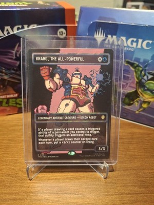 MTG TMNT Teenage Mutant Ninja Turtles Krang, the All-Powerful 8 bit SURGE FOIL