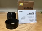 Nikon AF-S FX NIKKOR 50mm F/1.4G Prime F-Mount Lens W/HOOD