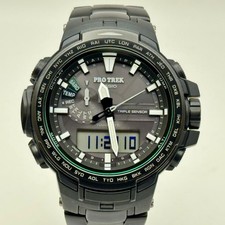 CASIO PRO TREK PRW-S6100Y-1JF Solar Radio Triple Sensor Compass Field Watch