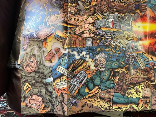 1992 Rob Liefeld Youngblood poster! Original 22x14" Image Comics promo pin-up - Picture 5 of 6