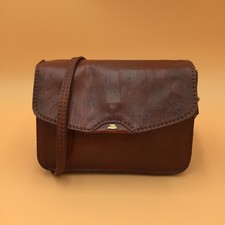 The Bridge Borsa Tracolla Vintage 1990 Italian Leather Bag Cognac Crossbody