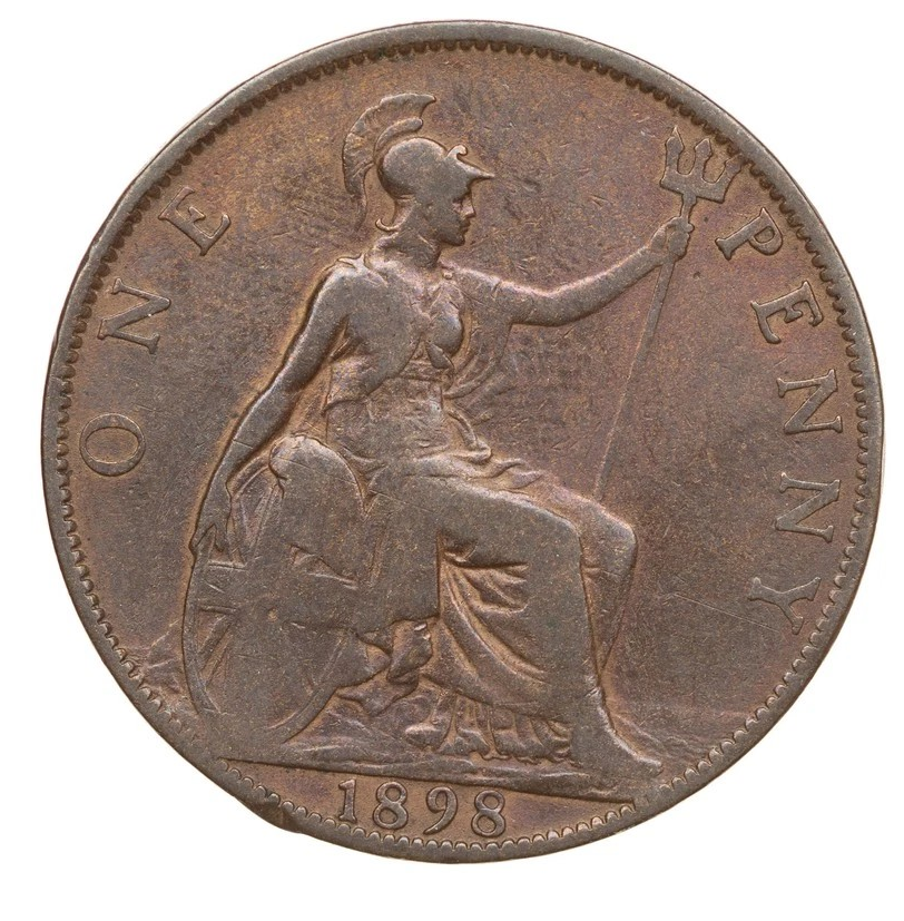 Great Britain - One Penny 1898 - Victoria | eBay