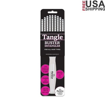 Tangle Buster Salon Professional Hair Brush Flexible Paddle Detangling Tool New