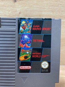 Super Mario Bros / Tetris / Nintendo World Cup - Modulo gioco Nintendo NES - PAL