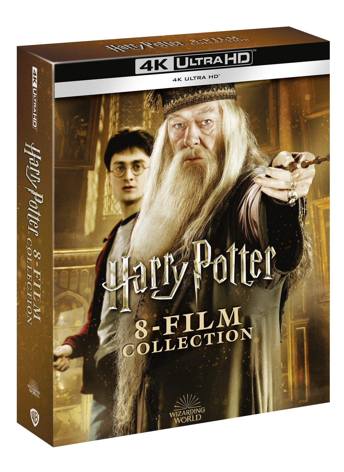 HARRY POTTER 1-8 DUMBLEDORE ART EDITION 4K UHD BLU-RAY Region B