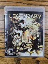 Legendary (Sony PlayStation 3, 2008) PS3 MANUAL INCLUDED 