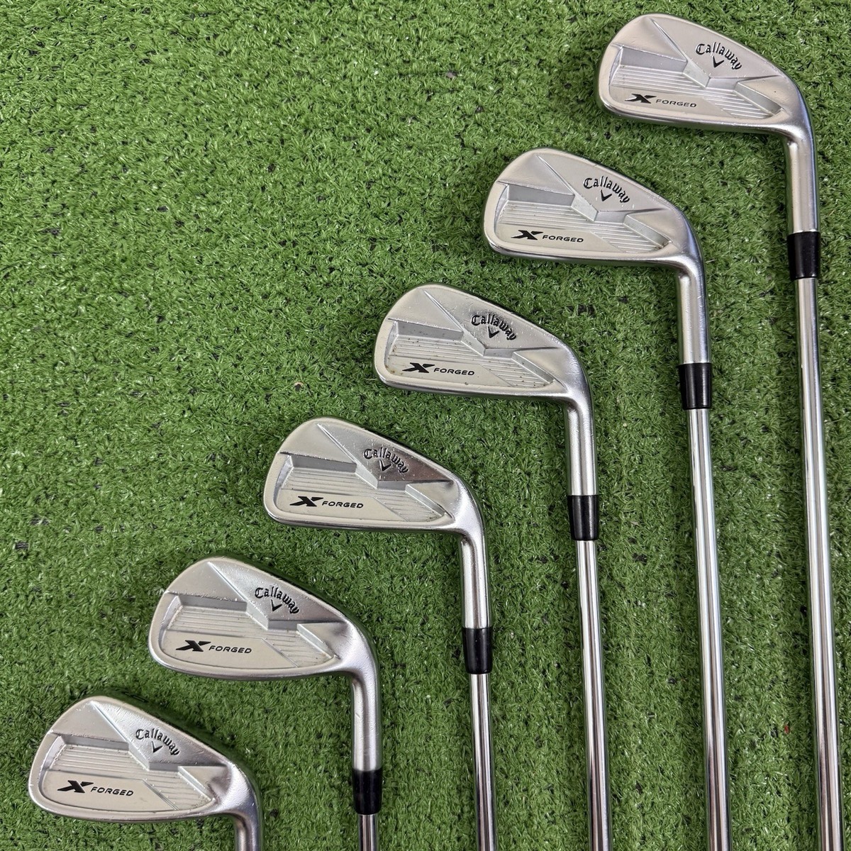 Callaway X Forged 18 Iron Set 4-9 Project X 6.0 Rifle Precision