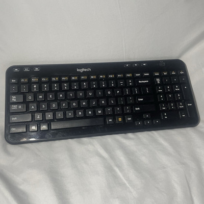 Logitech K360 Compact Wireless Keyboard Black QWERTY English Multimedia Keys
