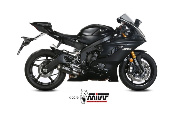 Auspuff-EndschalldäMpfer Mivv MK3 Carbon FüR Yamaha Yzf-R6 600 2020-2021-image