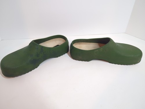 21 Centrury Slip-on Shoes Green Women Size 9 Comfy Gardening Clog - Picture 4 of 8