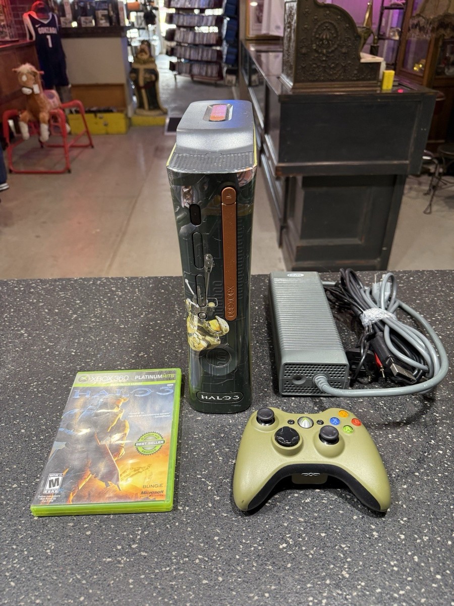 Microsoft Xbox 360 Halo 3 Special Edition 20GB Green & Gold