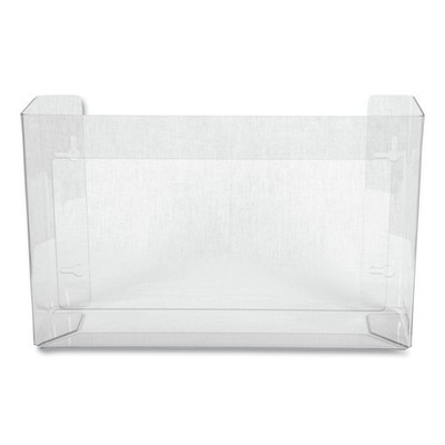 San Jamar G0805 3 Box Steel White Enamel Disposable Glove Dispenser - Clear New